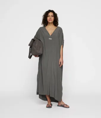 10DAYS Kimono dress oil/grijs