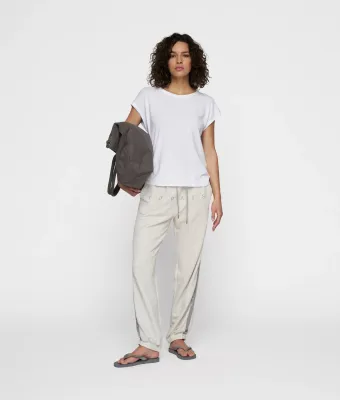 10DAYS Tee linen wit