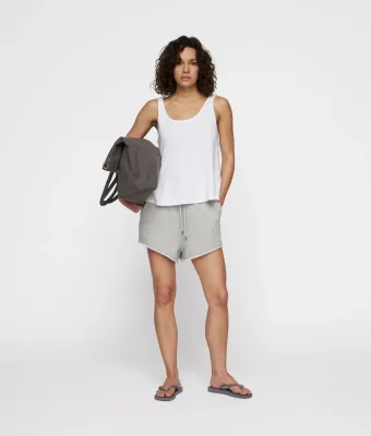 10DAYS Singlet linen wit