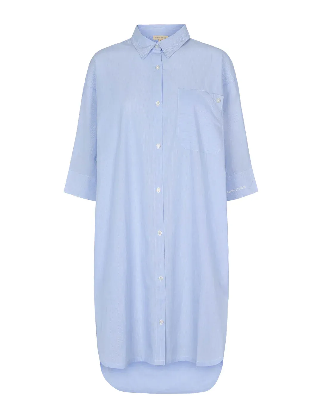 Esmé Studios ESNunu Shirt Dress GOTS kentucky blue