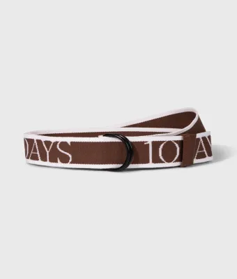 10DAYS Logo belt truffle