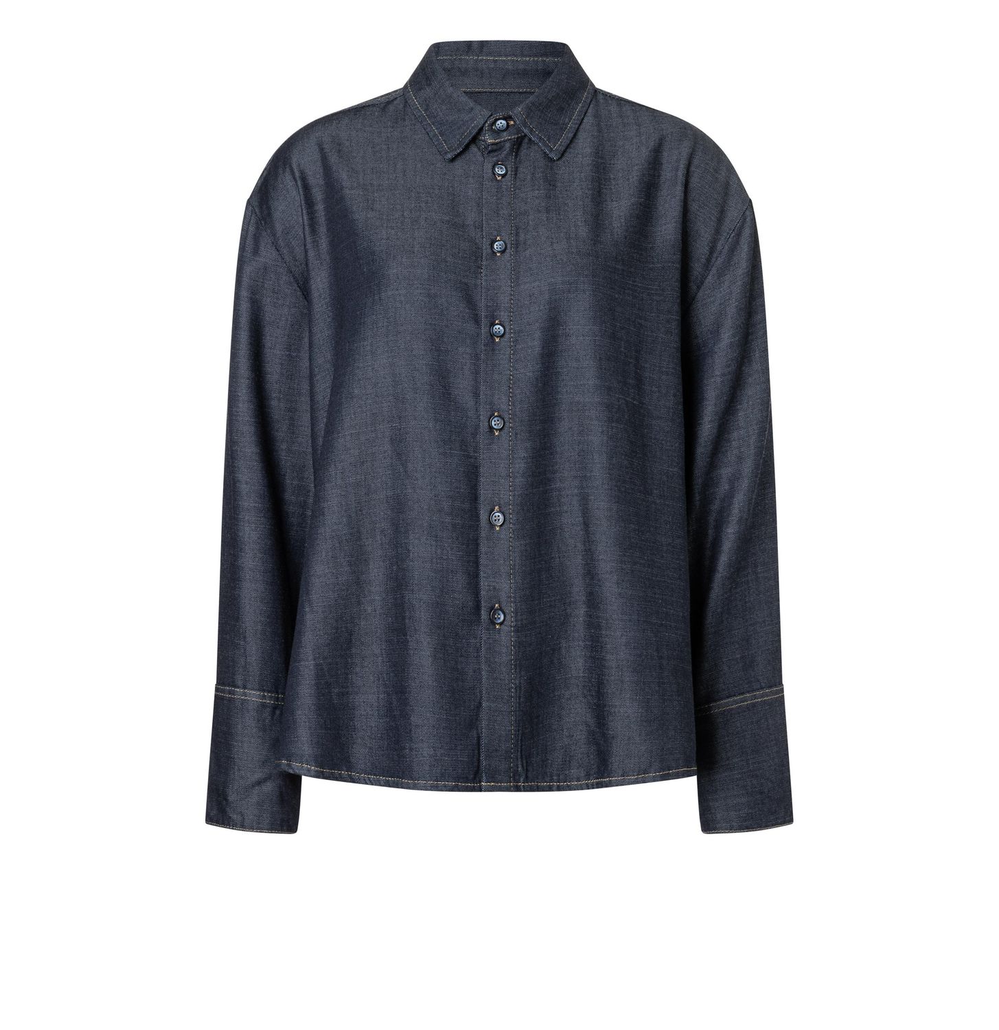MAC Overshirt blauw