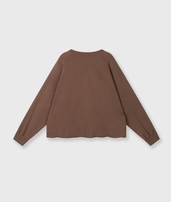 10DAYS LA sweater bruin/truffle