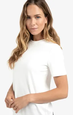 YaYa Round neck t-shirt OFF WHITE
