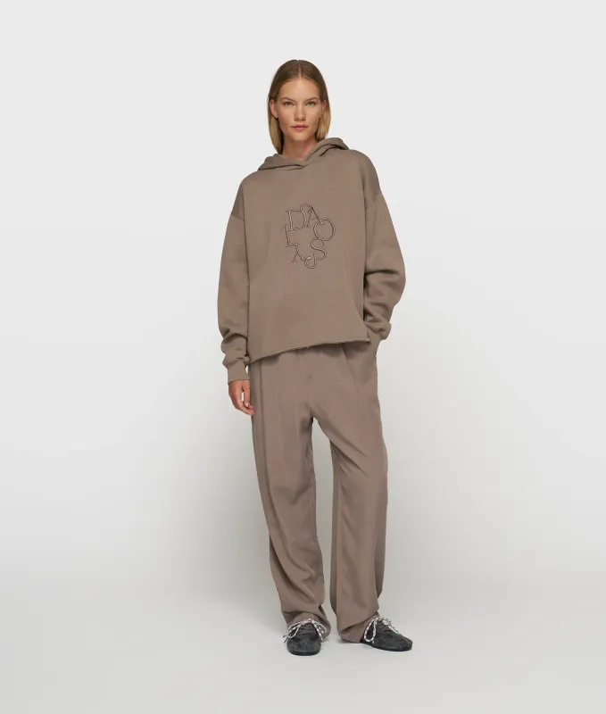 10 Days statement hoodie embro moonrock