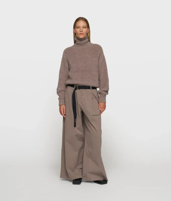 10 Days wide pants twill moonrock