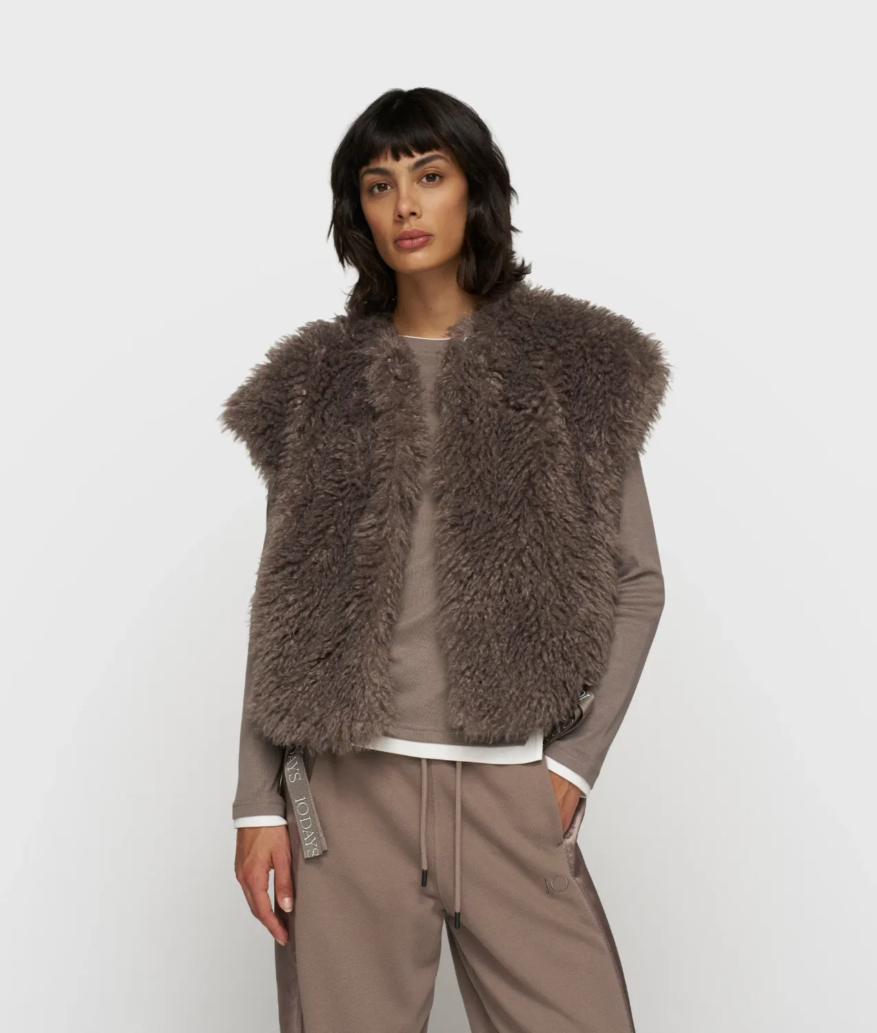 10 Days the Bobbie gilet moonrock