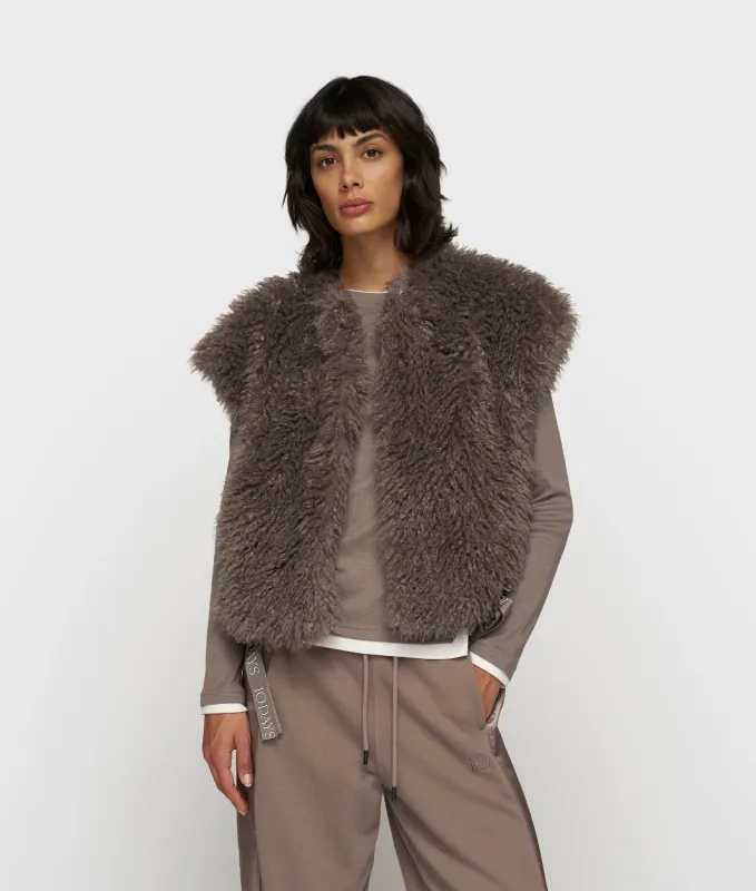 10 Days the Bobbie gilet moonrock