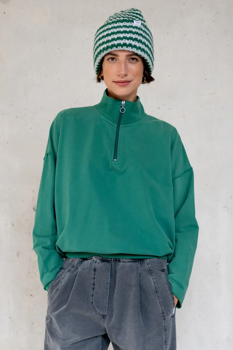 PENN &amp; INK N.Y. Sweater print green