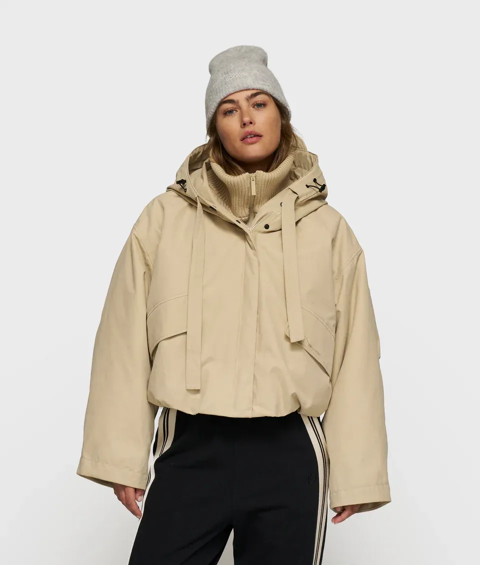 10 Days the queen parka pure sand