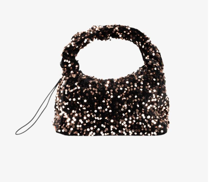Sui ava Anne Sequins Bag BROWN