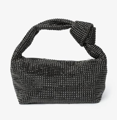 Sui ava Silvermoon Crystal Bag BLACK