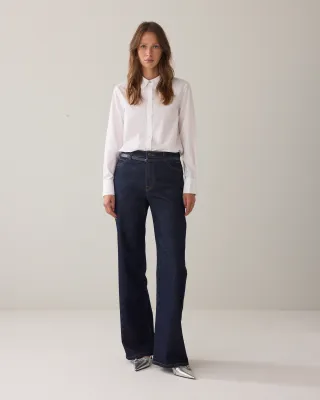 Summum Woman Blouse Crispy poplin White