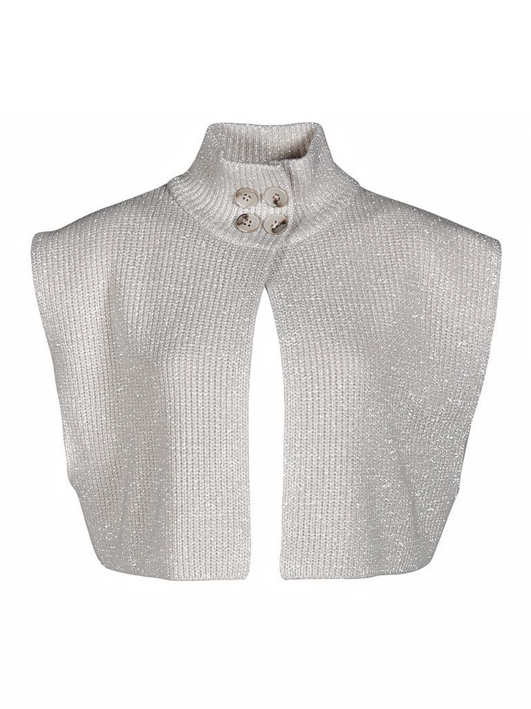Aimee the Label ThorenAA knit gilet Silver