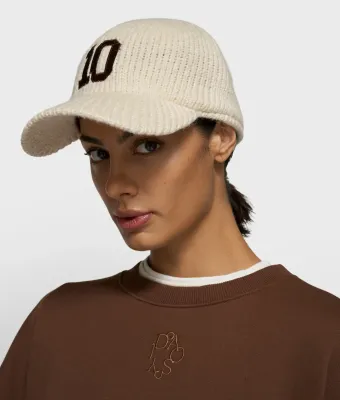 10 Days knit baseball cap pearl