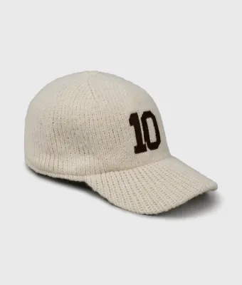 10 Days knit baseball cap pearl