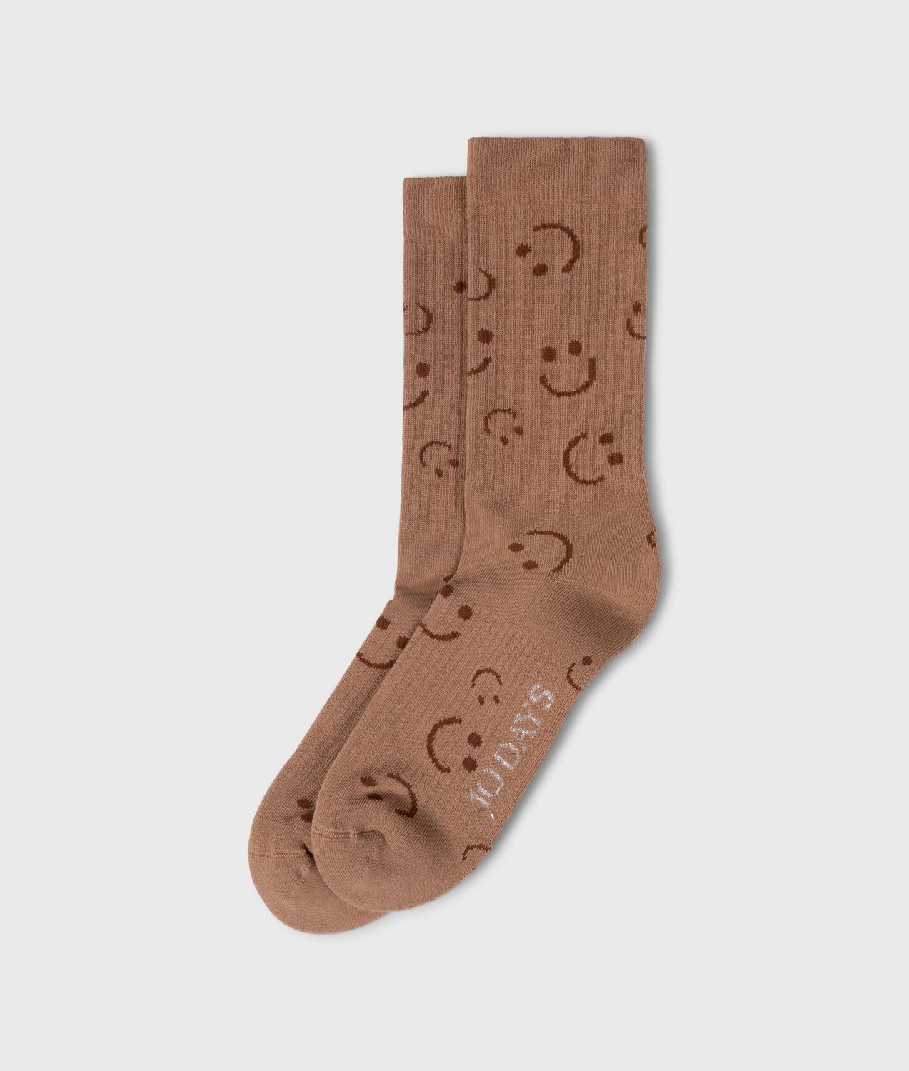 10 Days socks all-over smile fudge