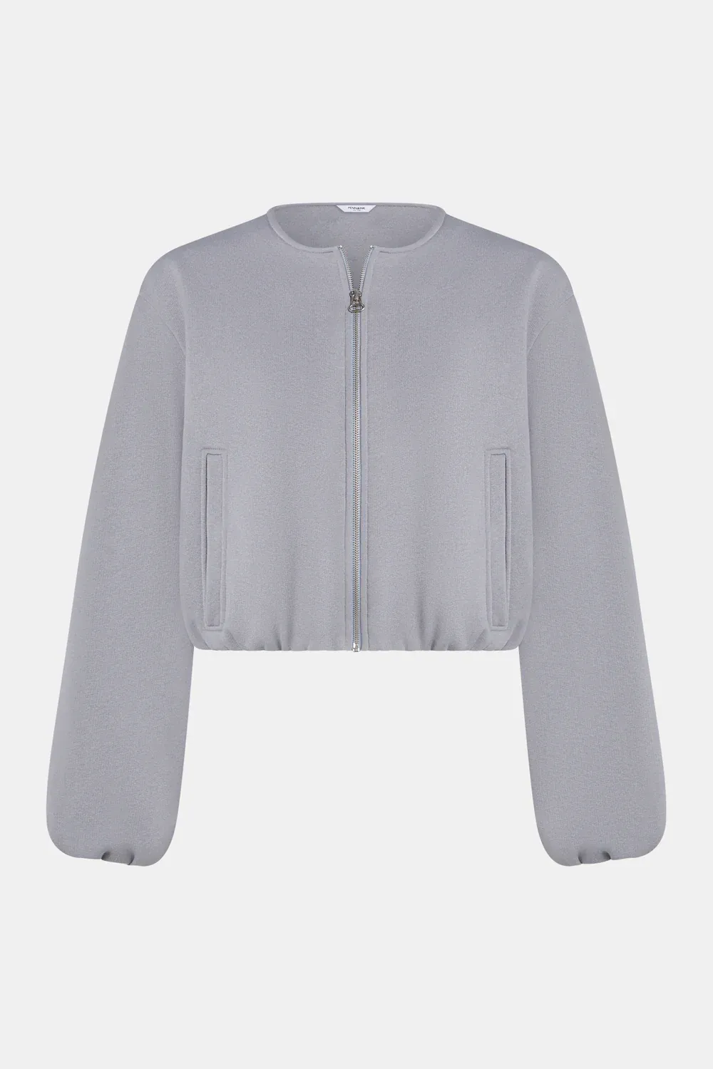 PENN &amp; INK N.Y. Cardigan print granite