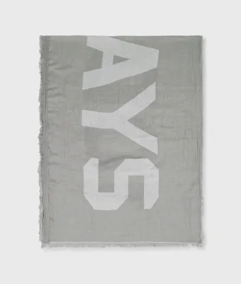 10 Days scarf 10DAYS light graphite