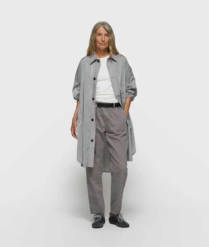 10 Days belted pants jog twill light graphite