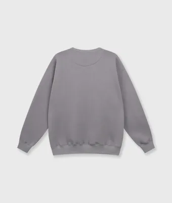 10 Days statement sweater logo light graphite