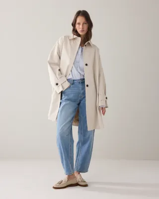 Summum Woman Jacket Gabardine Ivory