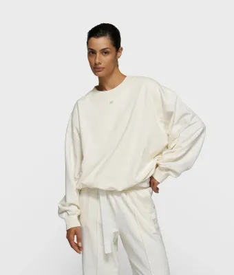 10 Days pleated sweater curly 10 pearl