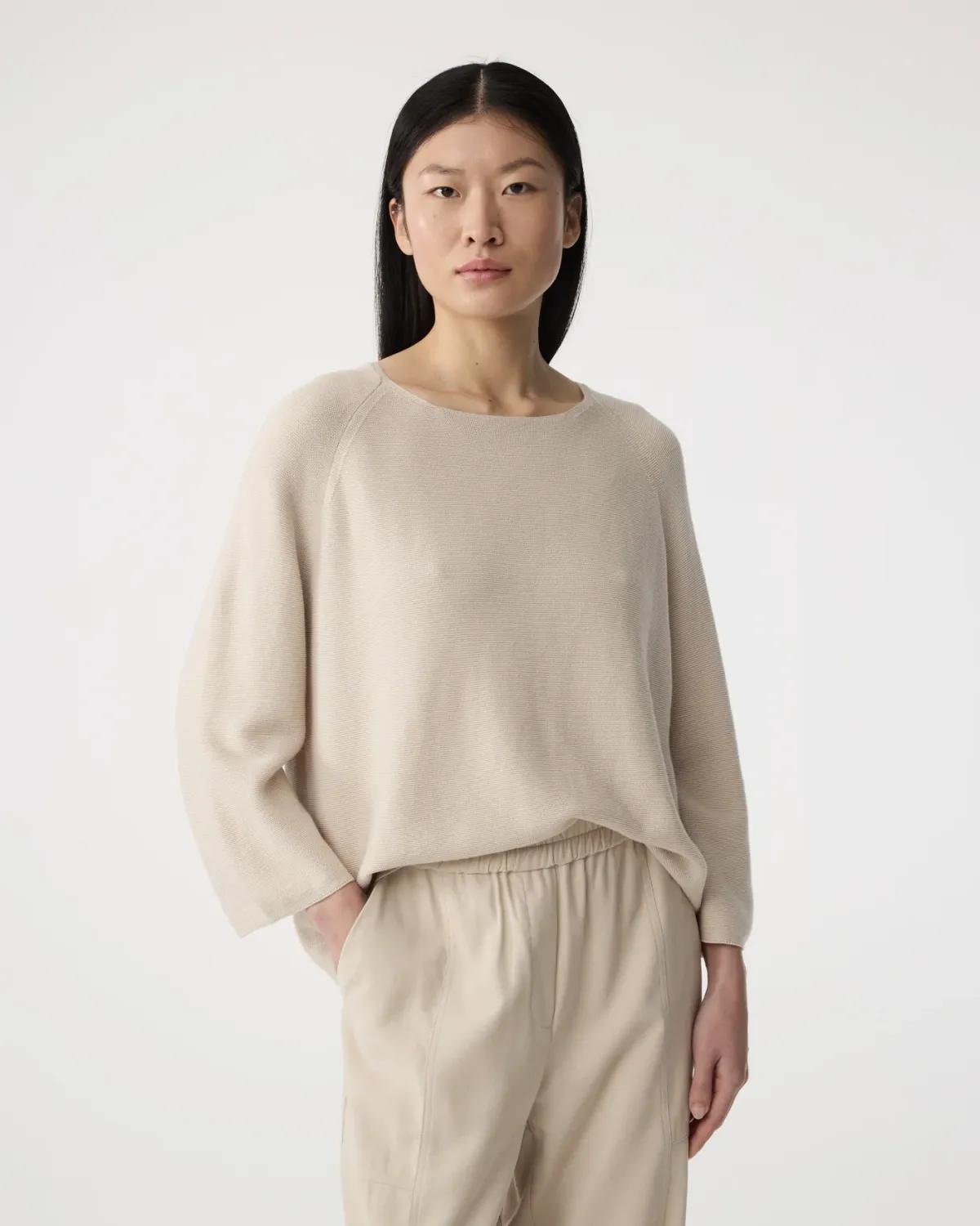Knit-ted Sarah Pullover Creme