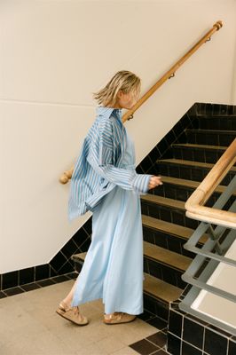 Aimee the Label RhodeS6 Blue stripe