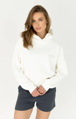 Moscow 2301 Sweatshirt lange mouw Offwhite Solid