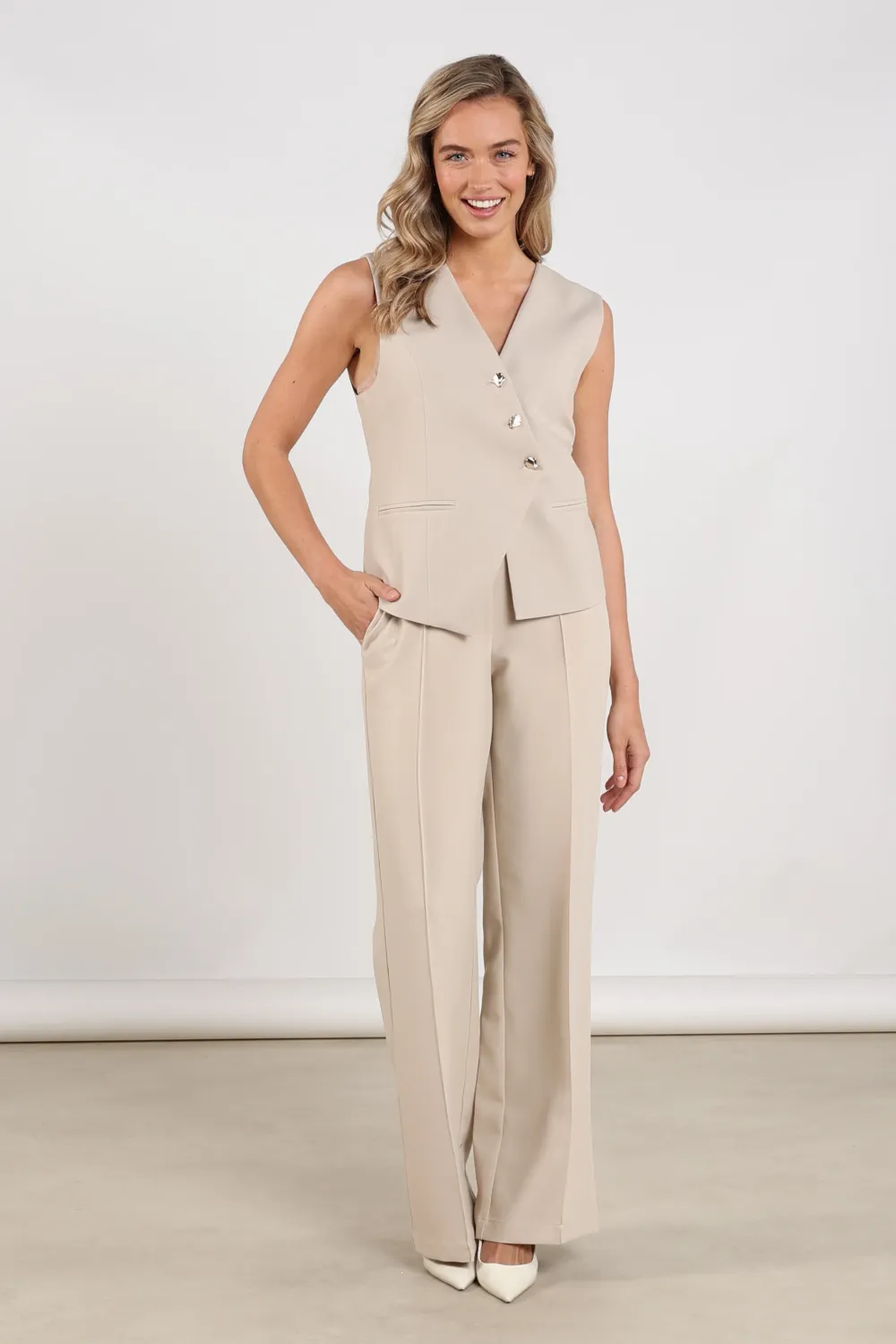 Nukus Jill Pants Sand