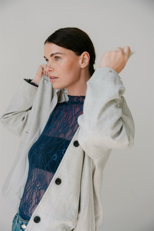 Aimee the Label SonnyS6 lace top Marine