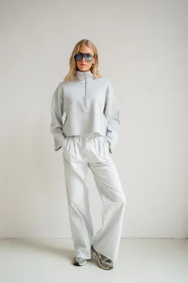 PENN &amp; INK N.Y. Jumper grey mel.