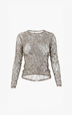 Aimee the Label SonnyS6 lace top Taupe
