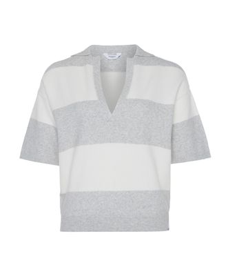 PENN &amp; INK N.Y. Jumper stripe grey mel./ecru