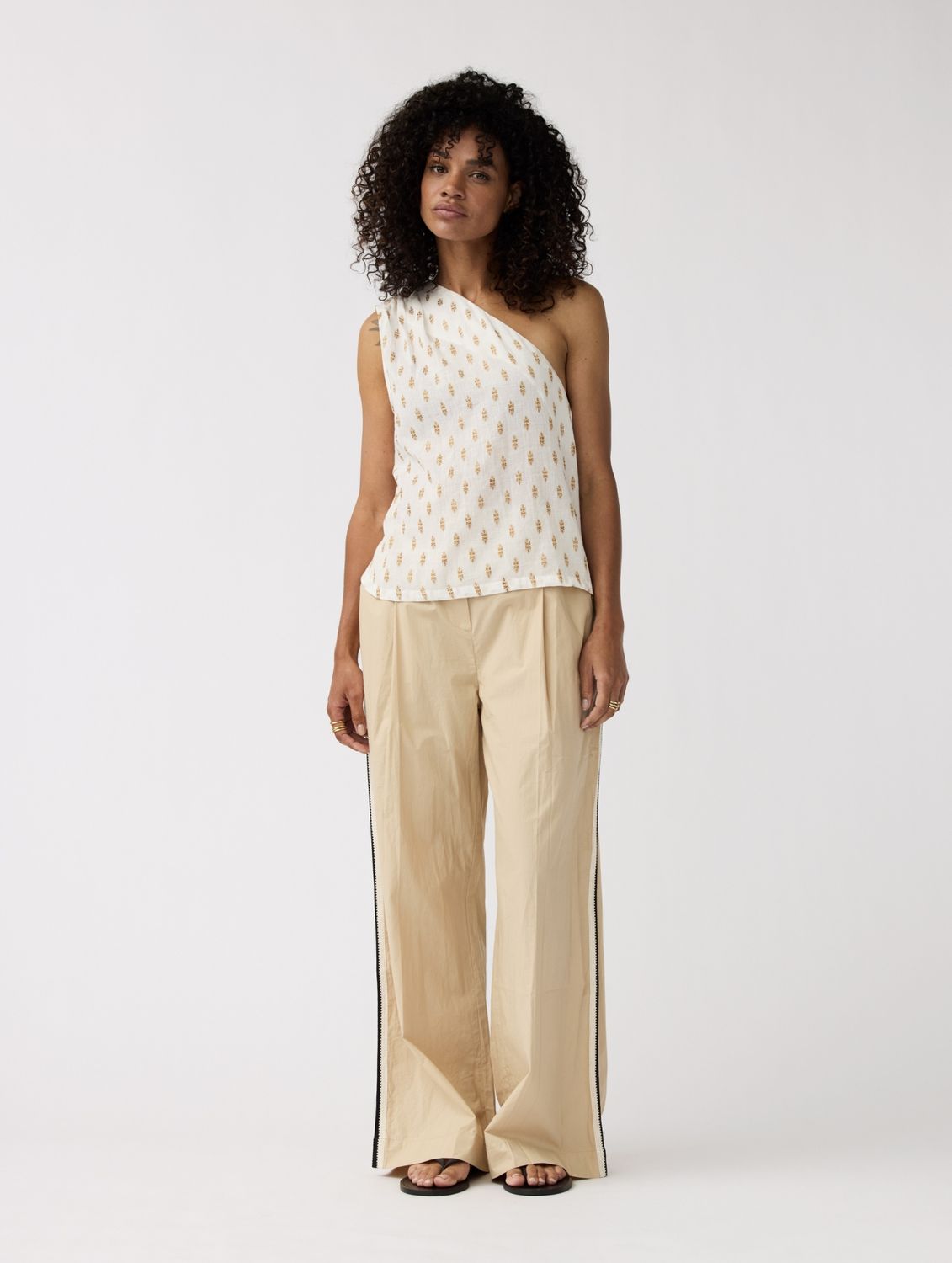 Alchemist Pants Moonflower tape Sand