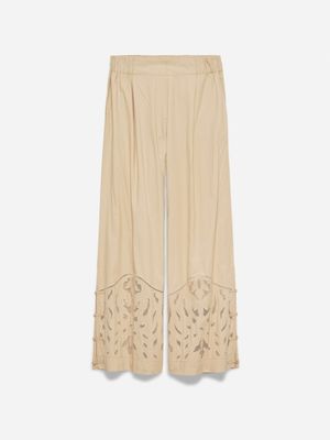 Alchemist Pants Moonflower embr Sand