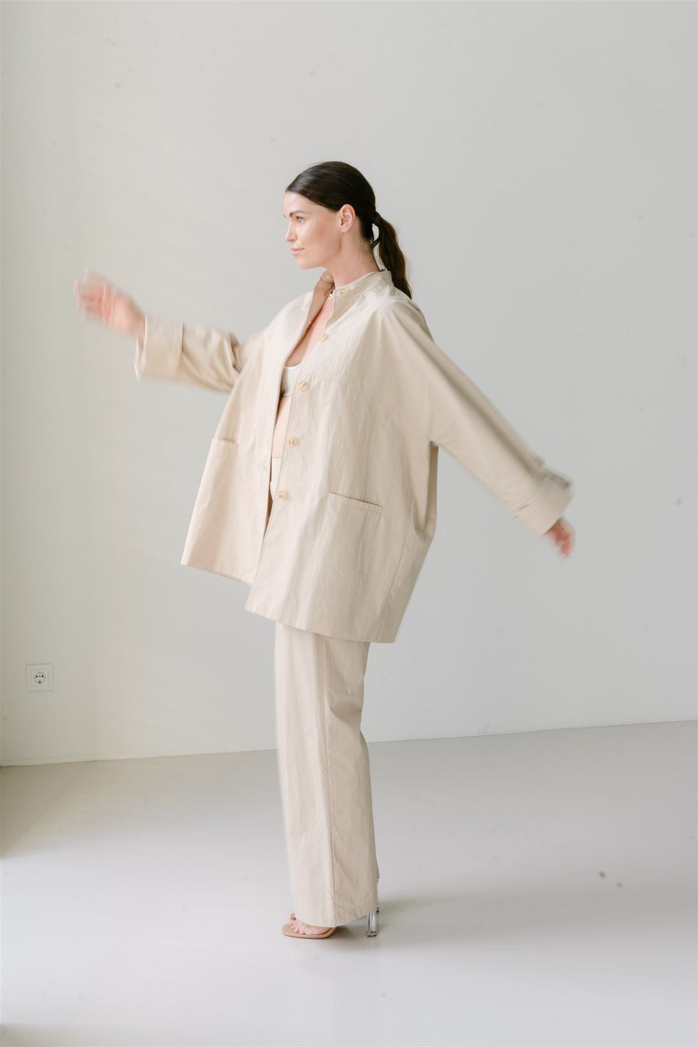 Aimee the Label FroukS6 Jacket Sand