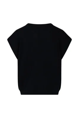 Ruby Tuesday VAE Sleeveless round neck knitted to