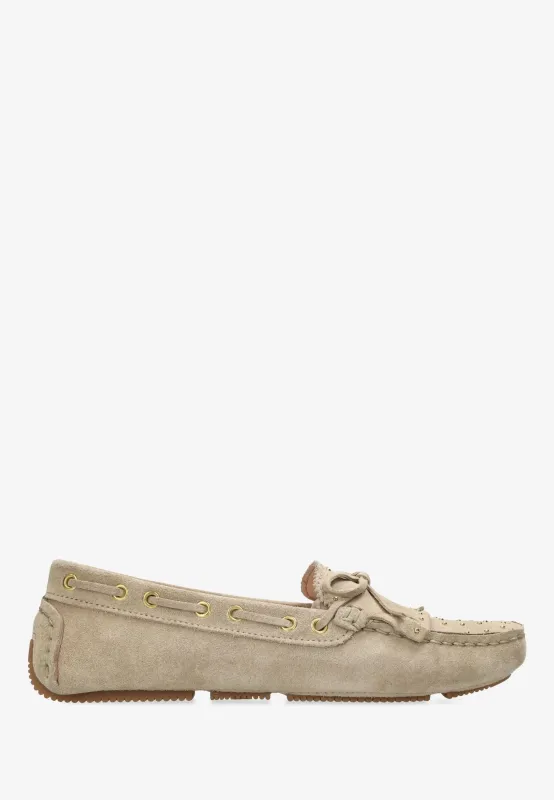 freddelabretoniere BILLY INDY MOCASSIN Suede SAND