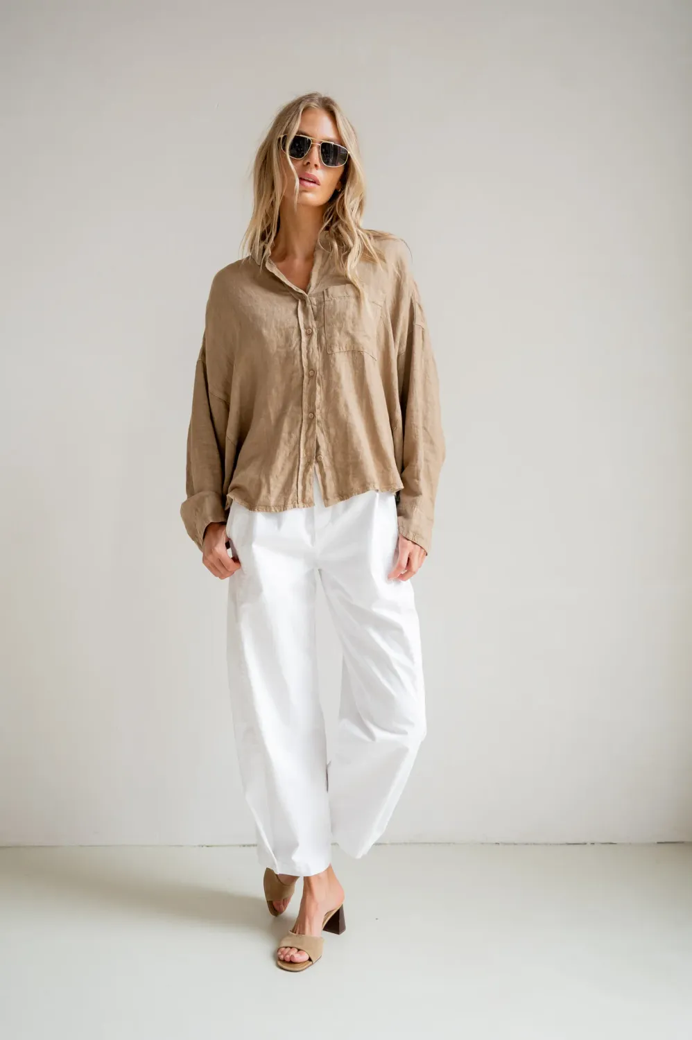 PENN &amp; INK N.Y. Blouse tanine