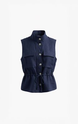 Aimee the Label TaliaS6 Waistcoat Blue