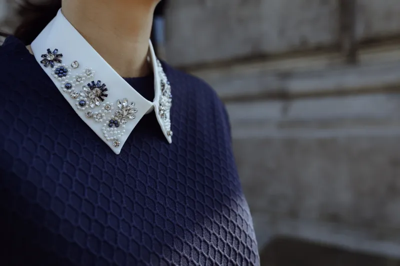 Aimee the Label CollarS6 White