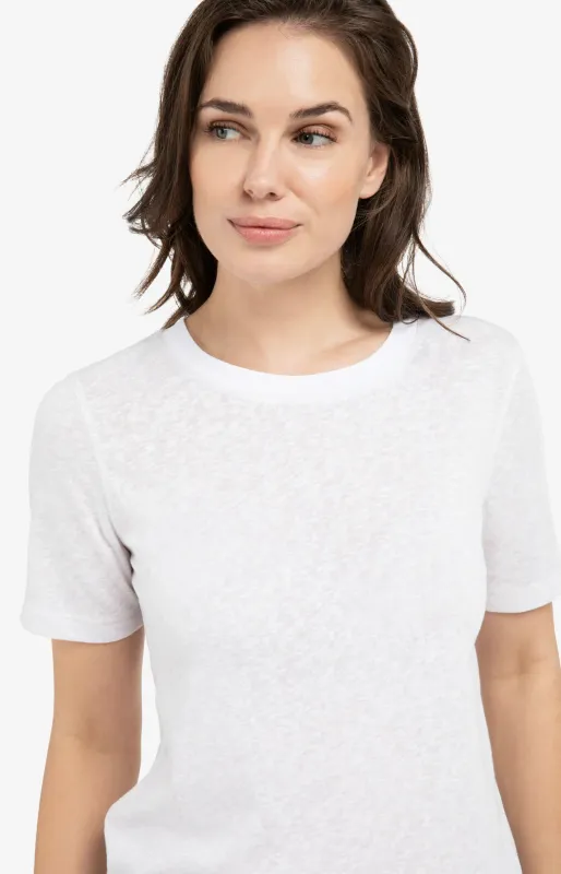 YaYa T-shirt met ribboord GRAY LILAC MELANGE