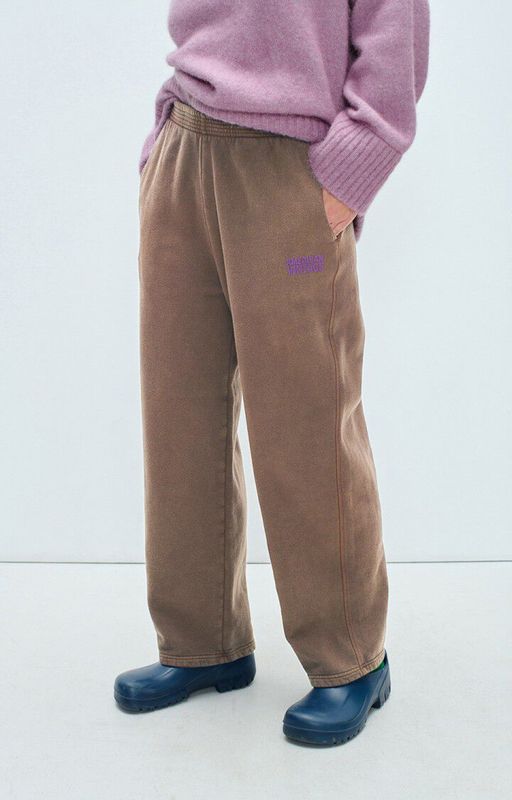 American Vintage JOGGING DROIT CHATAIGNIER VINTAGE