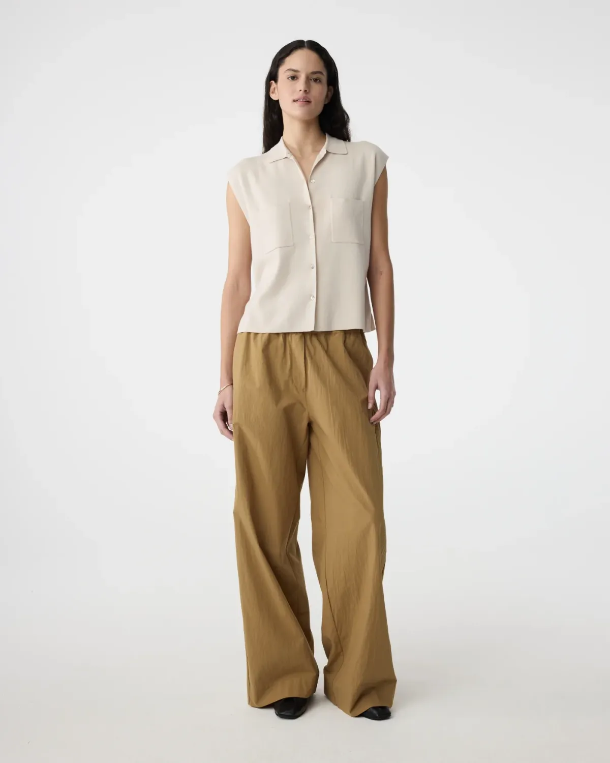 Knit-ted Nores Pants Tabac