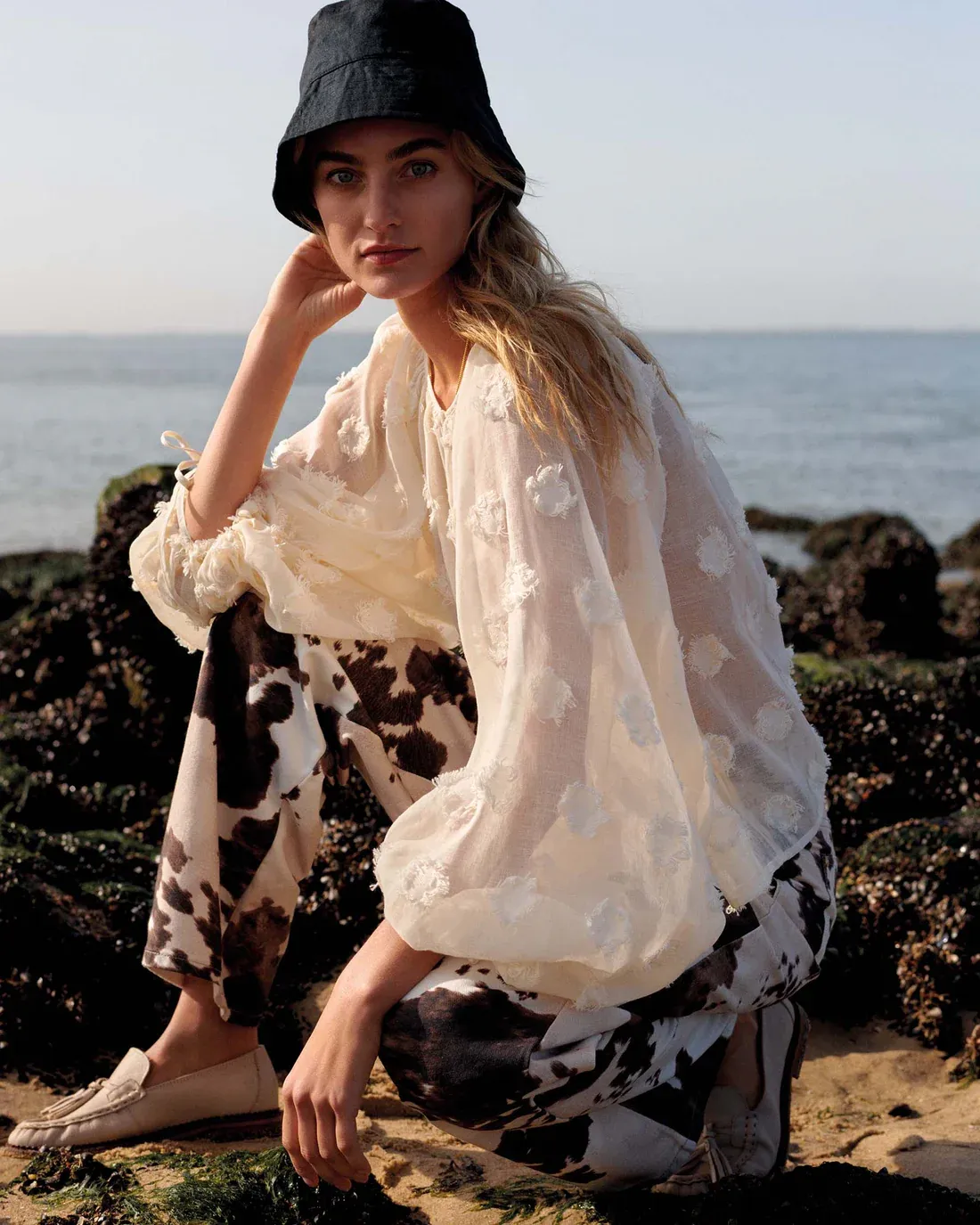 Summum Woman Top 3D new Ivory