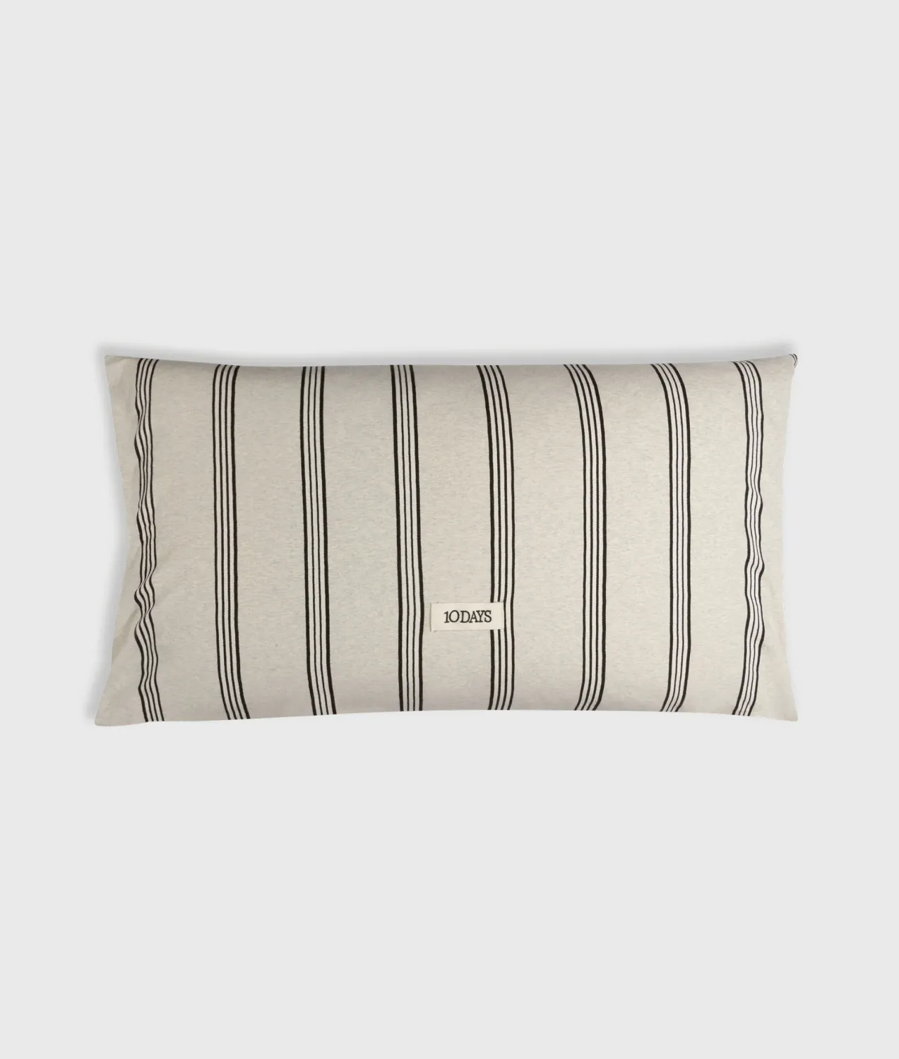 10 Days long pillow stripes soft white melee