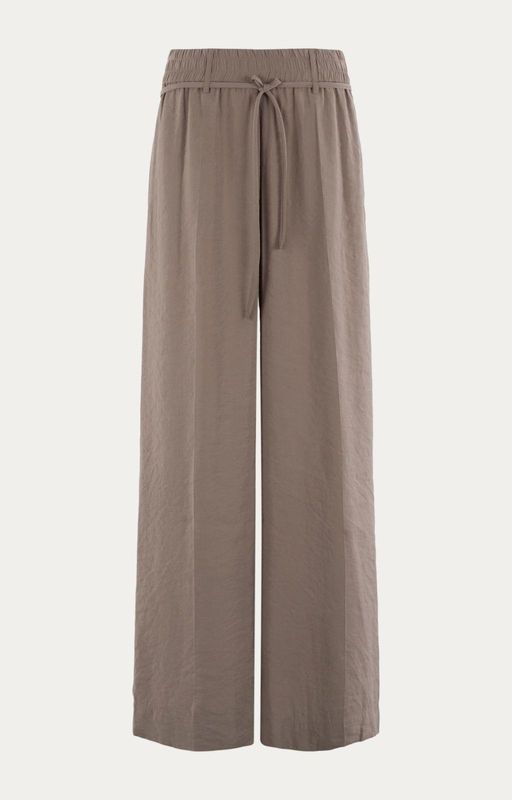 Moscow 1611 Broek vi poly se Dark Brown Solid