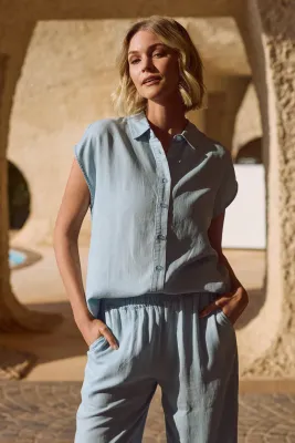 Nukus Sanne Top Cloudy